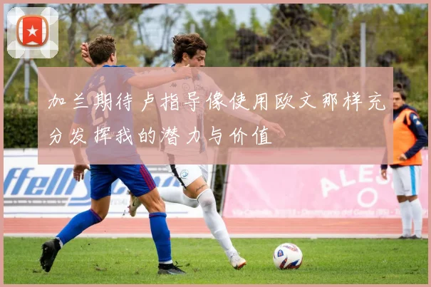 加兰期待卢指导像使用欧文那样充分发挥我的潜力与价值